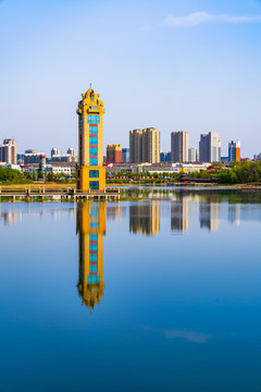 昌乐西湖公园风景