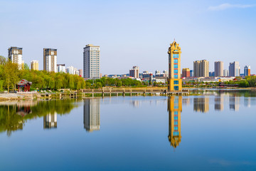 昌乐西湖公园风景