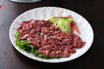 牛嫩肉半斤