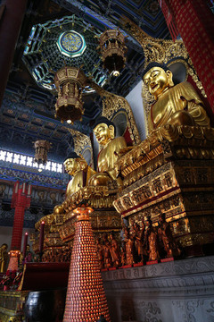 金山景区 江天禅寺 大雄宝殿