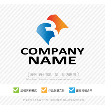 R字母 LOGO設(shè)計(jì)