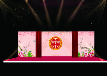 紅色中式傳統(tǒng)婚禮