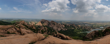 嵖岈山风景区 全景图