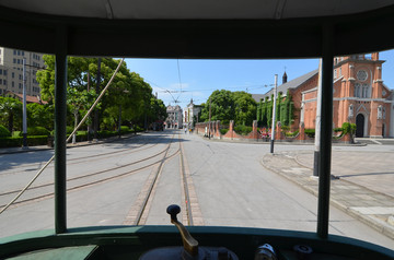 老上海南京路街景