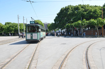 老上海南京路街景