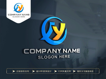 HY字母LOGO設(shè)計(jì)