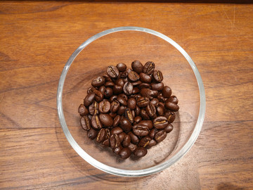 静物咖啡豆展示