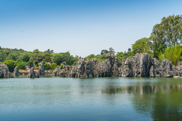 云南石林 恩来湖