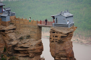 榆林佳县香炉寺黄河