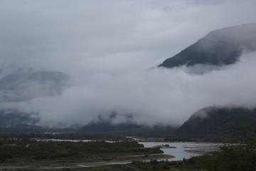 湿地 云山雾海