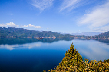 泸沽湖景