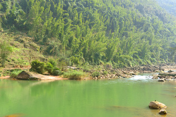 山谷河流 乡村河流 大同河