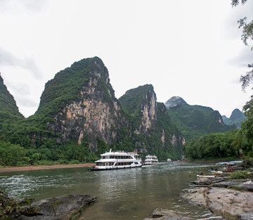 桂林山水 杨堤 漓江