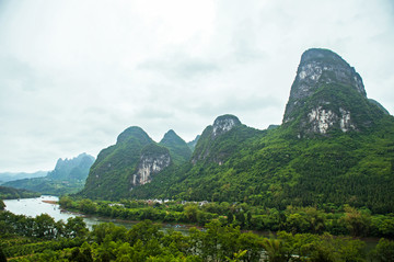 桂林山水 杨堤 漓江