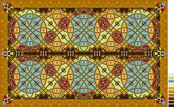 地毯 现代地毯 餐厅地毯