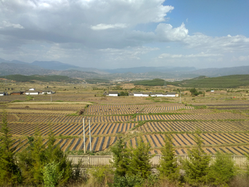 乡村田园风景 云南大理