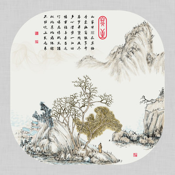 山水24節氣之冬至
