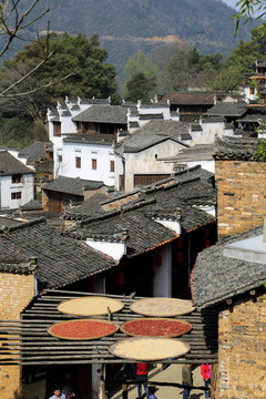 婺源县 篁岭景区 篁岭古村落