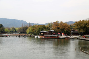 杭州市 西湖景区 春色