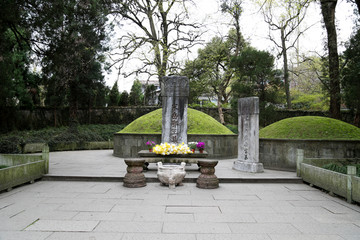 西湖景区 岳飞庙 岳飞墓