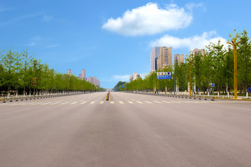 城市交通 柏油路面