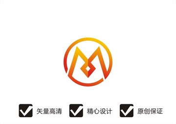 字母Mlogo金融logo