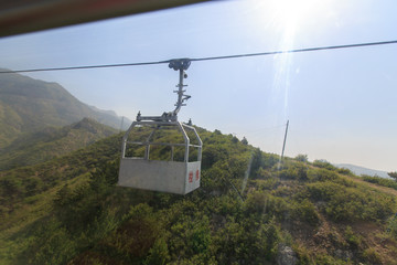 恒山索道 轿厢