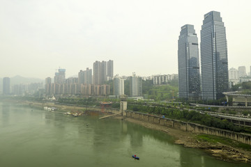 重庆南滨路建筑 长江国际大厦