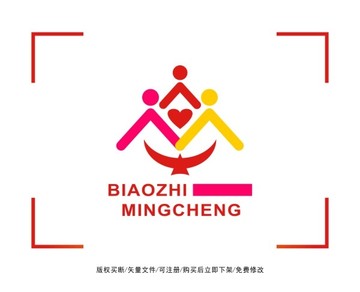 社区 团体 标志 LOGO