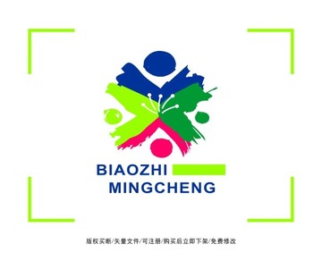 花朵 教育 学校标志 LOGO