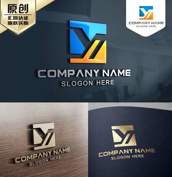 Y字母 YT字母 LOGO設(shè)計