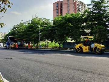 道路施工 柏油路施工 沥青路