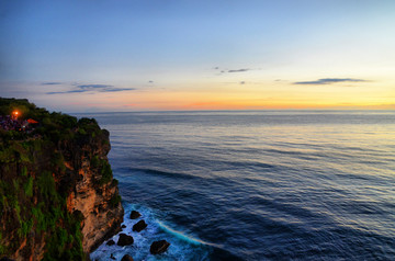 黄昏海景