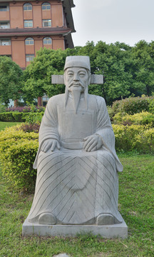 华西村雕塑 历史人物雕塑