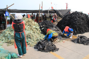 烟台渔港码头