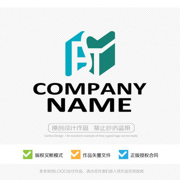 FST字母 LOGO設(shè)計