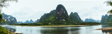 桂林山水 九马画山 漓江