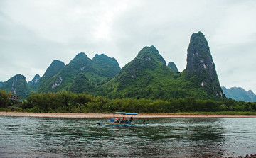 漓江 桂林山水 江河 峰峦