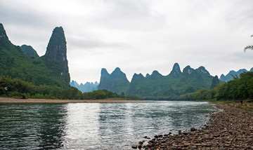 漓江 桂林山水 江河 峰峦