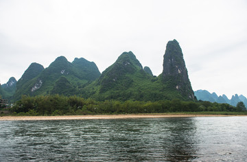 漓江 桂林山水 江河 峰峦