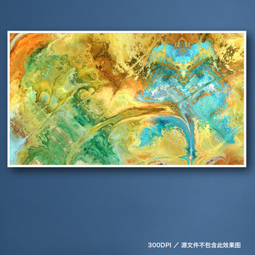 床頭畫(huà) 長(zhǎng)幅畫(huà) 油畫(huà) 抽象