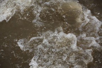 水 浪 澎湃 浪花