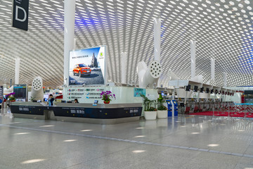 深圳宝安国际机场航站楼内景