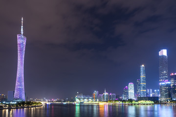 广州夜景 全景大画幅