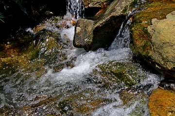 山涧泉水