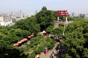 黄鹤楼景区风景