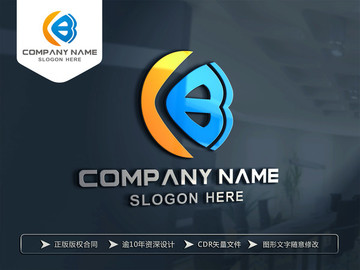 B字母創(chuàng)意LOGO設(shè)計