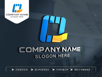 Q字母标志 LOGO设计