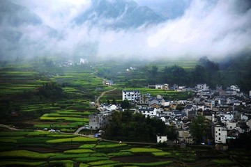 家朋山村风景