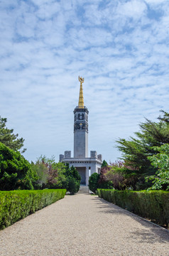 旅顺苏军胜利塔 旅顺风光